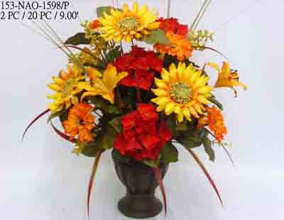 Artificial Flower In Pot